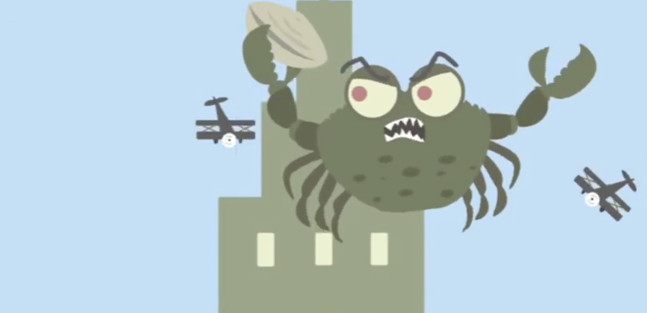 A Cleverly Animated Green Crab Story