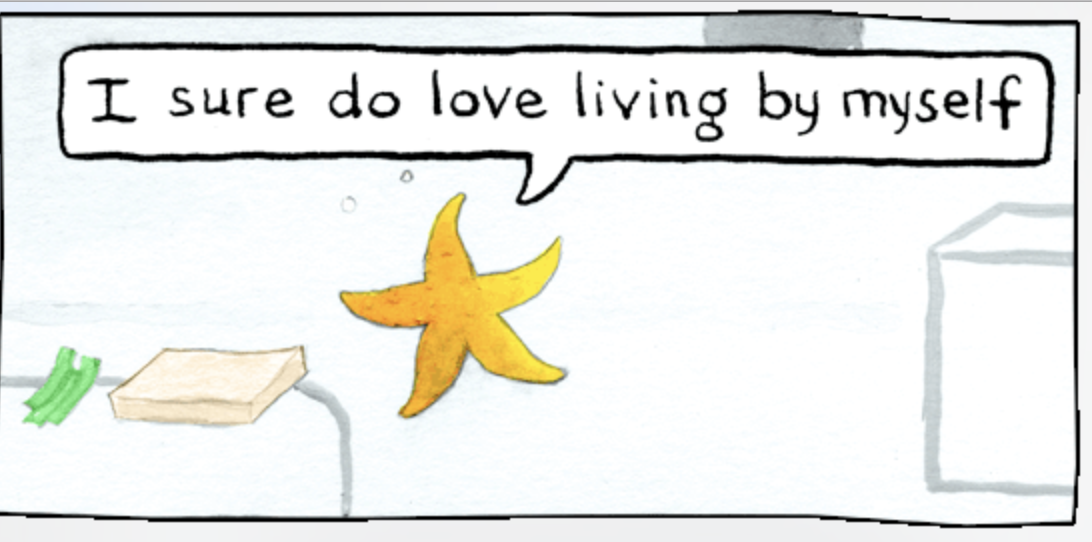 A Sea Star Comic